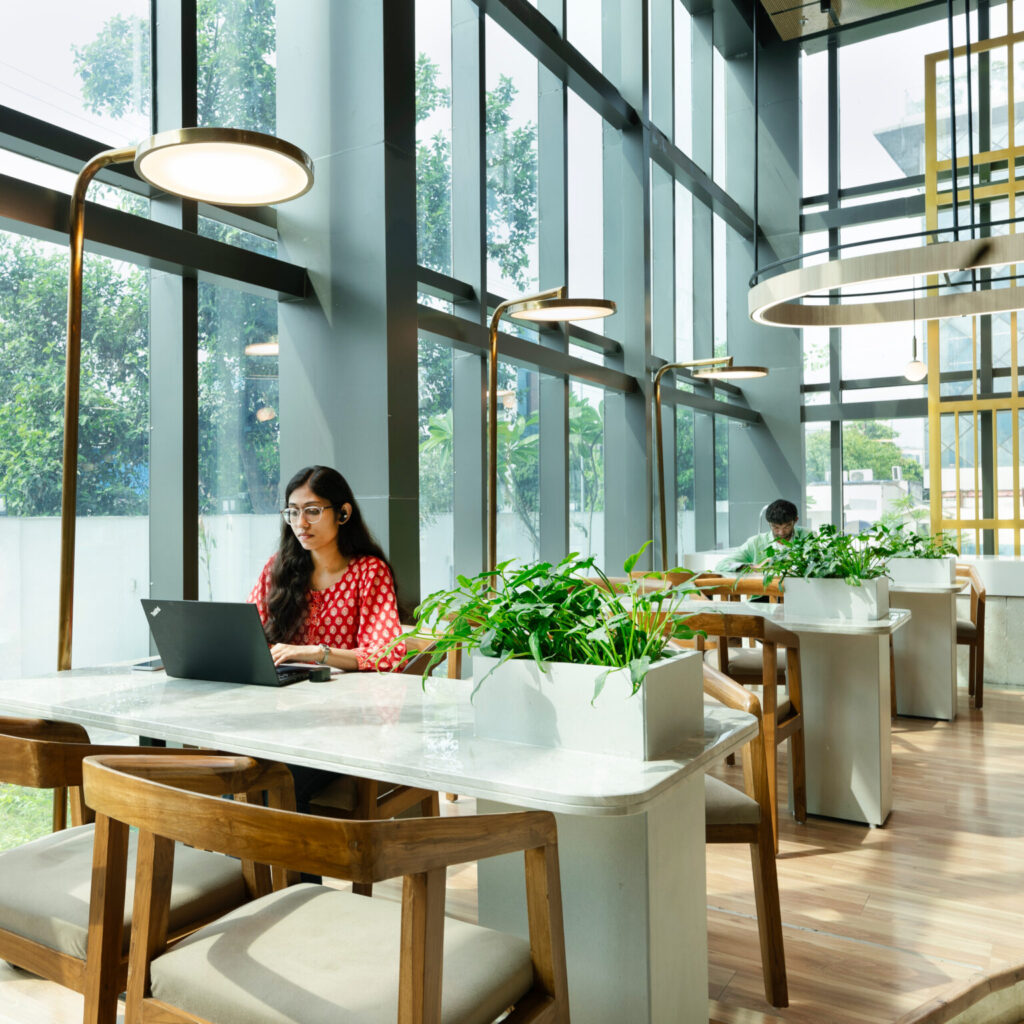 open workstations at the best coworking space in noida sector 3